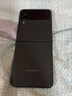 三星（SAMSUNG）Galaxy Z Flip3 5G 原裝手機殼 芳綸纖維保護殼 折疊屏保護套 黑色 曬單實(shí)拍圖