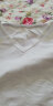 幻黛短袖t恤女夏季女装棉白色打底衫品牌纯色女士短袖新款印花白t恤女 A01白色款-V型领 XL【建议110-120斤】 实拍图
