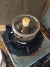 耐持玻璃鍋家用燉鍋煲湯鍋寶寶輔食鍋雙耳手柄泡面小煮鍋奶鍋 小奶鍋1.5L 曬單實(shí)拍圖