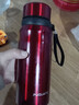 【支持定制刻字】富光保溫杯 304不銹鋼杯子情侶學(xué)生水杯 大容量保溫杯戶(hù)外運動(dòng)車(chē)載不銹鋼茶杯 800ML紅色 曬單實(shí)拍圖