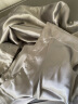 艾薇（AVIVI）冰丝枕套夏季枕头套凉席枕套一对装 冰丝灰 48*74cm 实拍图