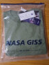 NASA GISS重磅260g纯棉短袖t恤男纯色圆领厚实不透纯白打底衫男女体恤上衣 铁灰色 M体重110-130斤 实拍图