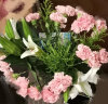 来一客鲜花速递百合鲜花送妈妈长辈生日礼物祝福全国同城花店送花 19朵香槟粉色康乃馨礼盒 实拍图