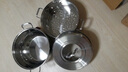 順發(fā)（SHUNFA） 28cm-34cm 歐品尚 多用蒸鍋多人使用湯鍋304不銹鋼三層復(fù)合底 32cm 曬單實(shí)拍圖