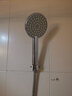 摩恩（MOEN）手持淋浴花灑噴頭蓮蓬頭淋浴頭單功能超薄120mm大面板ABS耐高溫 120MM單功能手持 曬單實(shí)拍圖