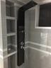 悠潔（yAUCLeAN）不銹鋼淋浴屏花灑套裝沐浴屏淋雨噴頭掛墻式淋浴花灑龍頭增壓噴頭 YJ9908黑色【冷熱款】+銅噴槍 曬單實(shí)拍圖