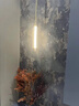 后現(xiàn)代簡約創(chuàng)意輕奢個性水晶餐廳燈個性藝術(shù)設(shè)計(jì)師北歐臥室床頭玄關(guān)吊燈北歐極服裝店簡咖啡廳吧臺單頭小吊燈 直徑7*高38CM 曬單實(shí)拍圖
