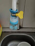 妙天成 廚房水龍頭防濺花灑器 麥飯石過(guò)濾器浴室水龍頭方濺節水器 旋轉伸縮水龍頭 曬單實(shí)拍圖