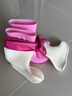 憶愛(ài)寶寶兒童雨鞋男童女童防滑水鞋雨靴中大小童幼兒園小孩防水靴學(xué)生 粉色小兔 （內膽款） 31 -32內長(cháng)21cm 曬單實(shí)拍圖