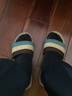 雨林霖亞麻拖鞋男女居家室內涼拖鞋情侶防滑家居涼鞋夏春秋地板 藍灰褐(男鞋) 28碼(42-43) 曬單實(shí)拍圖
