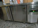東貝(Donper)保鮮工作臺商用冰柜水吧臺不銹鋼廚房奶茶店冰箱操作臺【一級能效】1.5*0.6*0.8雙溫款 曬單實(shí)拍圖