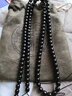 京城一品堂 印尼黑金老料椰蒂108佛珠項鏈手串收藏級老型桶珠正圓蘋(píng)果圓珠 8x8桶珠【收藏級】 曬單實(shí)拍圖