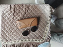 雷朋（RayBan）太陽(yáng)鏡復古圓形時(shí)尚潮流雙梁眼鏡墨鏡0RB3647N禮物 9211B1銀色鏡框深灰色鏡片 尺寸51 曬單實(shí)拍圖