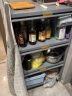美厨（maxcook）厨房置物架 层架多层餐边收纳柜微波炉储物橱柜四层60cm MCZW6530 实拍图