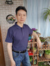 啄木鳥高級感長袖t恤男秋季襯衫領(lǐng)加絨打底衫休閑Polo衫衣服時尚秋衣 灰綠-薄款 XL 【建議126-140斤】 曬單實拍圖