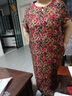 俞兆林（YUZHAOLIN）新款中年媽媽裝棉綢連衣裙女夏季中老年高端洋氣闊太太人造棉裙子 1# 4XL 曬單實(shí)拍圖