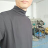奧德里奇長(zhǎng)袖T恤男春秋季修身莫代爾長(zhǎng)袖打底衫男半高領(lǐng)韓版時(shí)尚中青年純色內(nèi)搭上衣 黑色 XL 曬單實(shí)拍圖