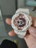 时刻美（skmei）运动手表双显电子表儿童防水多功能腕表学生手表手环1689粉色 实拍图