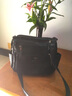 花跡（HUAJI）真皮女包單肩斜挎兩用包牛皮軟皮包單肩斜挎包時(shí)尚百搭斜肩背包女 黑色 曬單實(shí)拍圖