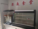 艾士奇（AISHIQI） 保溫柜商用 展示柜陳列柜 板栗蛋撻加熱柜保鮮柜 臺式便利店恒溫箱 ASQ-60k 0.9米黑色 曬單實(shí)拍圖