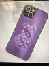 蘋(píng)果手機殼超薄磨砂透明硅膠防摔鏡頭全包高檔男女外殼 【暗紫色】超輕薄-不沾指紋 蘋(píng)果14Pro 曬單實(shí)拍圖