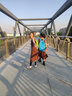 phelfish女童連衣裙2023秋裝學(xué)院風(fēng)女孩中大童公主裙假兩件燈芯絨童裝裙子 啡色 160 曬單實(shí)拍圖