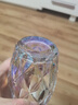 花語四季水杯玻璃杯啤酒家用套裝水晶加厚耐熱茶杯牛奶果汁杯子 琥珀色6只裝 曬單實(shí)拍圖