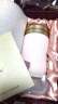 乾唐轩活瓷杯 【专柜同款】小快乐网红高颜值水杯女生创意礼品陶瓷杯子 粉红金盖 礼盒包装 带杯套 实拍图