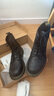 馬丁（DR.MARTENS）1460 Greasy英倫男女款春舒適百搭啞光軟皮馬丁靴城市輕戶外 黑色 43 曬單實(shí)拍圖