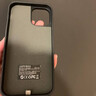 阿木木 【直營正品】適用蘋果超薄背夾式電池充電寶器iphone12移動電源手機殼迷你無線一體殼便攜迷你  蘋果12/12pro酷黑大容量【帶支架】 曬單實拍圖