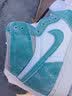 耐克（NIKE）【潮】Air Jordan aj1板鞋男女新款中高幫休閑運(yùn)動(dòng)耐磨籃球鞋 DJ4695/554724-122白黑紅 36.5 GS女 曬單實(shí)拍圖