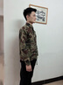 AK ARMY 純棉阿美咔嘰M65迷彩坦克服工裝夾克男工裝機(jī)車男士外套春秋季款 C29山地迷彩 L 曬單實(shí)拍圖