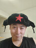 領(lǐng)玄 雷鋒帽男冬騎車保暖防寒神器飛行員潮火車頭帽紅五角星東北棉帽子 紅五星帽（紅旗款） 均碼（成人款一般都可戴） 曬單實(shí)拍圖