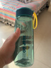 富光大容量塑料水杯子健身運動(dòng)水壺創(chuàng  )意個(gè)性潮流學(xué)生防摔網(wǎng)紅夏天 720ml藍綠色 曬單實(shí)拍圖
