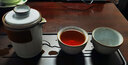 禾陽 器氏出水芙蓉竹制茶盤一人用儲水茶臺家用干泡盤瀝水盤托盤 觀山竹制茶盤-大號 曬單實拍圖