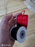 灵久久中国结绳线编织线红绳DIY手工材料挂绳戒指编织丝线手链绳项链线 黑色 6号（2.0mm） 实拍图