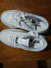 飛躍（Feiyue）空軍一號小白鞋子男鞋女鞋冬季休閑運動(dòng)鞋百搭厚底增高情侶板鞋 白白 35碼 曬單實(shí)拍圖