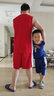 特步籃球運(yùn)動(dòng)套裝男士運(yùn)動(dòng)籃球服比賽服879229820246 紅 XL 曬單實(shí)拍圖