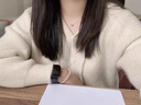 AEMAPE2025新款早秋季衛(wèi)衣女連帽美式復(fù)古寬松長(zhǎng)袖薄款外套春秋 白色 L 建議110-125斤 曬單實(shí)拍圖