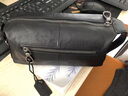 紹斯青年男士手拿包真皮手包男包大容量手抓包牛皮商務(wù)休閑潮流時(shí)尚 黑色小號【長(cháng)25高11寬10】 曬單實(shí)拍圖