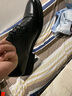 老爺車(chē)（WECKER）三接頭皮鞋牛皮男士皮鞋透氣正裝皮鞋男商務(wù)軟底英倫風(fēng)黑色男皮鞋 F008黑色【系帶單鞋款】 43 (265mm) 標準碼 曬單實(shí)拍圖