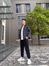 馬克華菲（MARK FAIRWHALE）男鞋新款休閑鞋男夏季透氣鞋子男百搭低幫板鞋男軟底氣墊小白鞋男 白黑 791396019572 41 【偏大/請拍小一碼】 曬單實拍圖