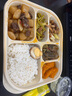 賽卓（Sai  Zhuo）玉米淀粉一次性飯盒五格打包盒可降解環(huán)保團餐外賣(mài)盒高檔快餐盒 1400ml 米黃色六格【200套】 曬單實(shí)拍圖