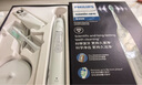飛利浦（PHILIPS）【肖戰(zhàn)推薦】電動(dòng)牙刷鉆石3系 生日禮物 成人情侶款送男生/女友 微泡水流 HX5181/01皓月白 曬單實(shí)拍圖