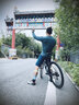 蘭帕達長(cháng)袖騎行服夏秋季男款上衣套裝公路自行車(chē)山地車(chē)服裝運動(dòng)喚醒 綠色上衣 2XL 曬單實(shí)拍圖