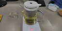 邦田白色透明茶壺全玻璃內膽過(guò)濾飄逸杯家用泡茶壺一鍵全過(guò)濾辦公室簡(jiǎn)易泡茶壺可控茶水濃度 長(cháng)嘴550茶壺 曬單實(shí)拍圖