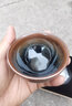 單亦建盞茶杯主人杯油滴鷓鴣斑品茗杯茶盞原礦釉茶具高檔春節禮物 鷓鴣斑禮盒升級【多倉直發(fā)】 曬單實(shí)拍圖
