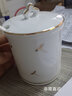 古鎮陶瓷景德鎮玲瓏陶瓷茶杯馬克杯帶蓋帶勺簡(jiǎn)約水杯杯子情侶杯 蒲公英單杯禮盒裝 曬單實(shí)拍圖