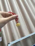 六福珠寶福滿(mǎn)傳家系列足金平安鎖黃金吊墜含繩兒童滿(mǎn)月禮計價(jià)B01TBGN0021 5.33克(含工費405元) 曬單實(shí)拍圖