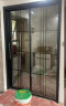 塞纳春天 推拉门 厨房卫生间门阳台 定制移门厨卫门钛镁铝合金玻璃门 超尺费/㎡ 常规2扇 实拍图